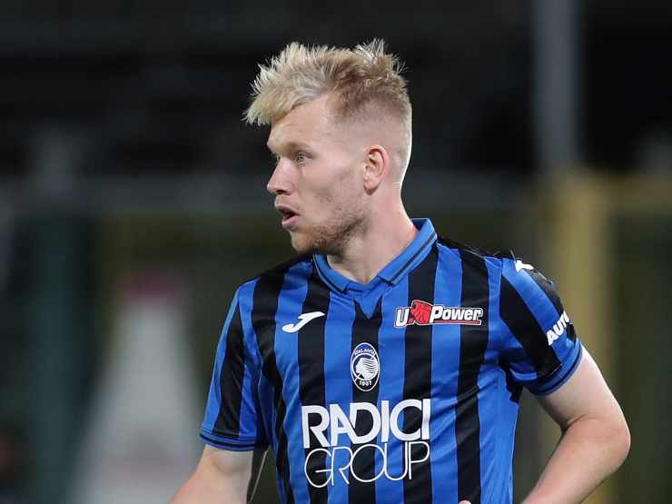 Atalanta, il centrocampista laterale Lennart Czyborra in campo contro il Brescia, 14 luglio 2020 (foto di Emilio Andreoli/Getty Images)