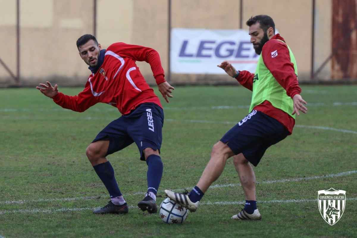 Davide Petrucci e Matteo Legittimo in allenamento