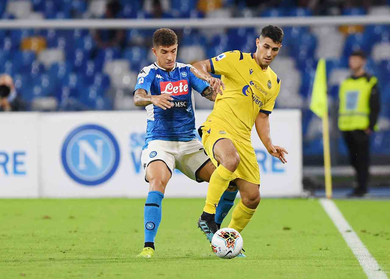 Verona-Napoli. Getty Images