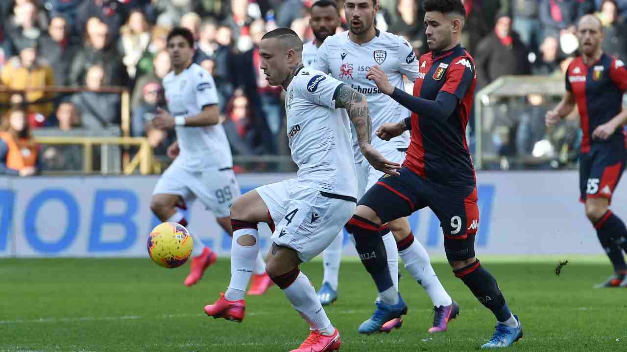 Genoa Cagliari diretta streaming