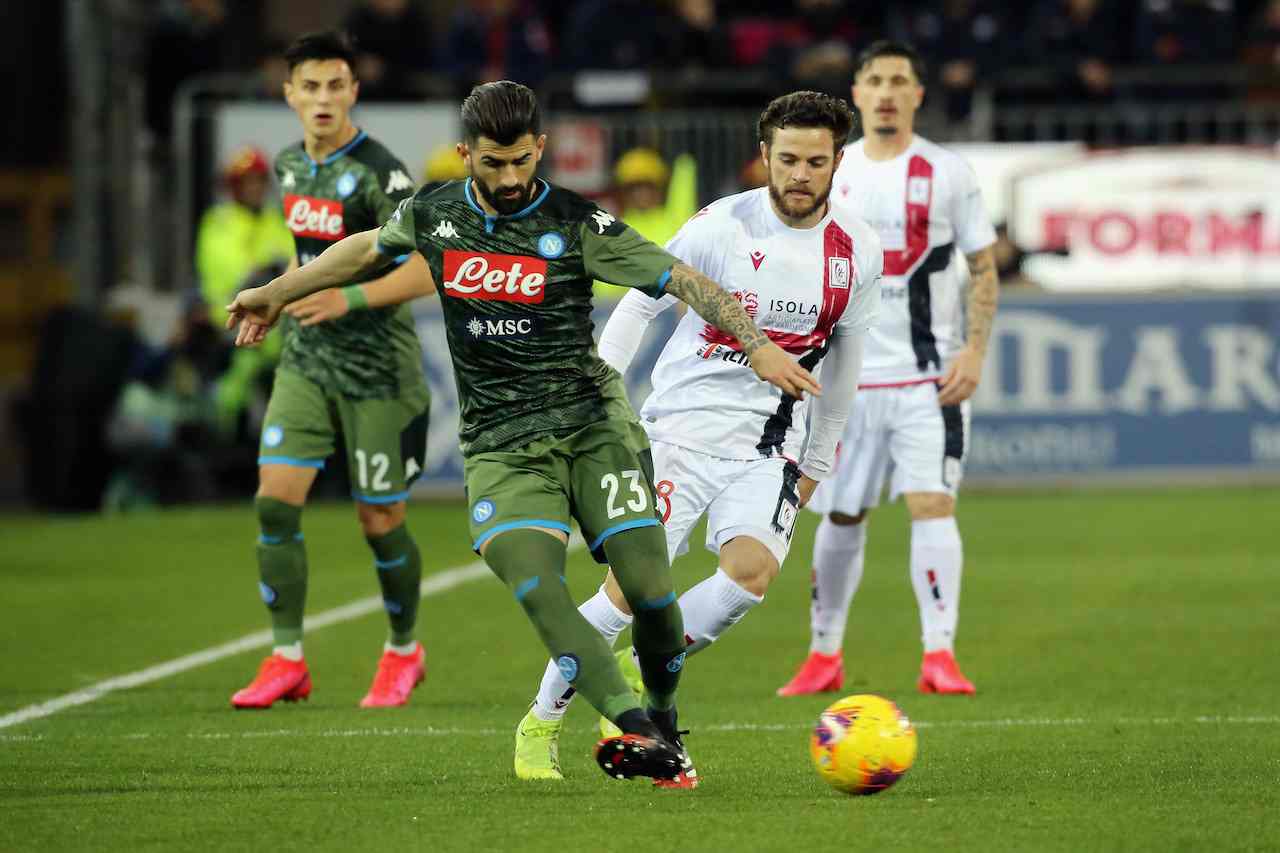 Cagliari-Napoli. Getty Images