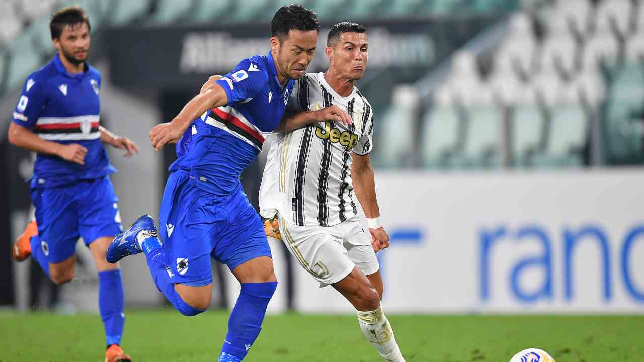 Sampdoria-Juventus diretta streaming