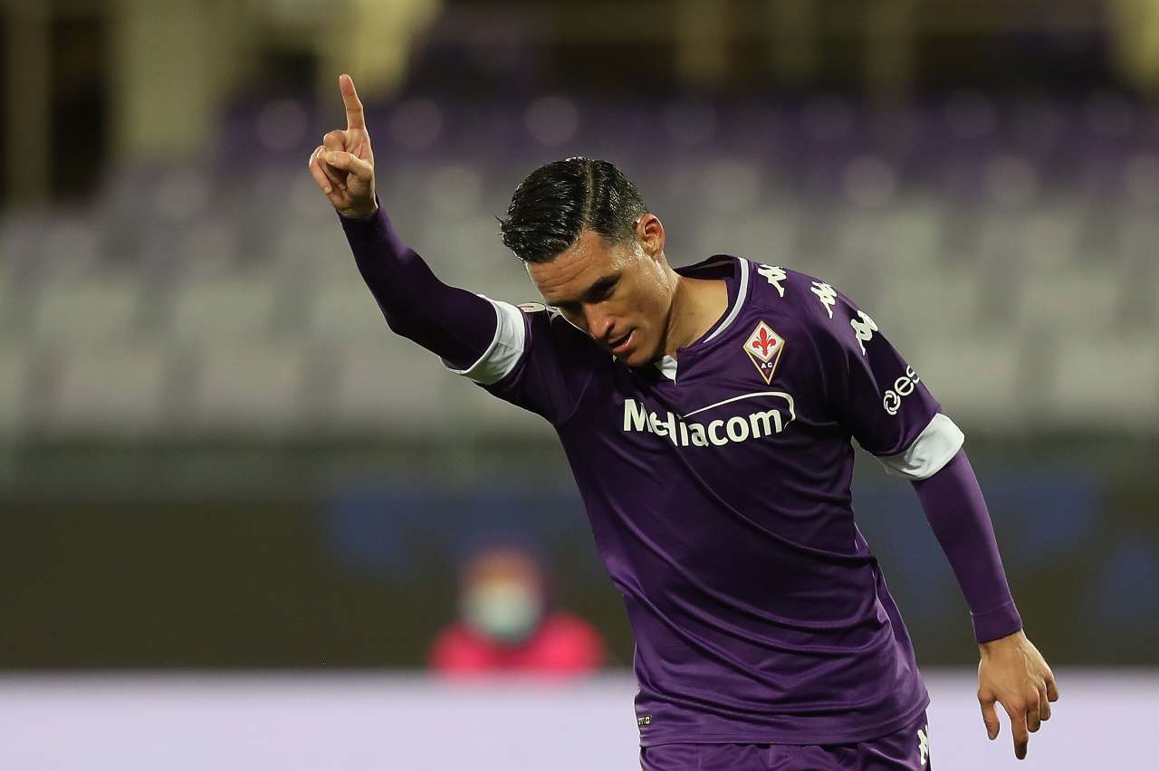 José Maria Callejon, esterno della Fiorentina. Getty Images