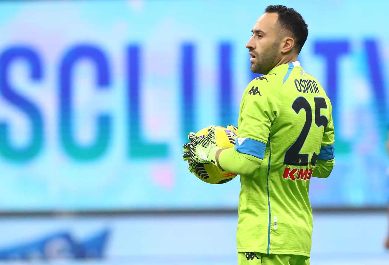 David Ospina, portiere del Napoli. Getty Images