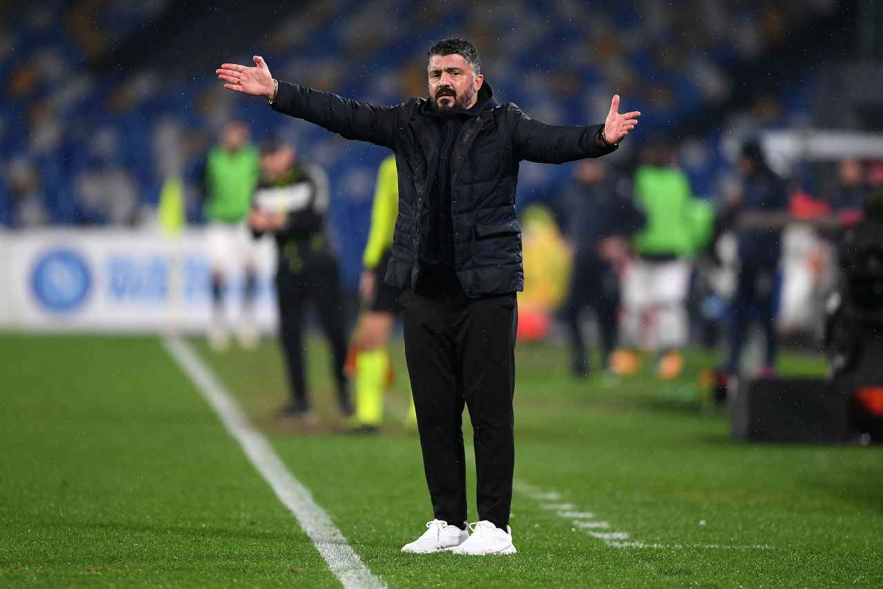 Gennaro Gattuso, allenatore del Napoli. Getty Images