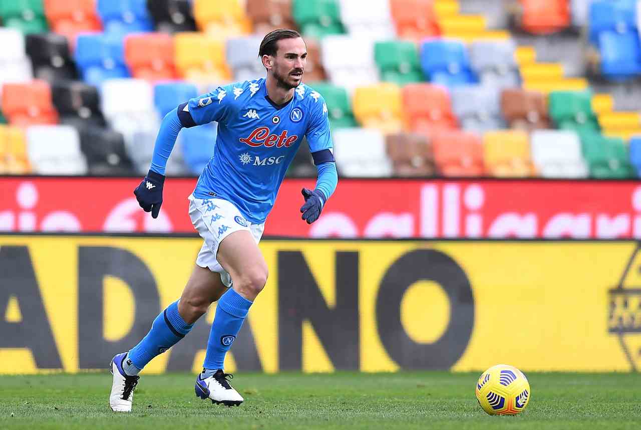 Fabian Ruiz, centrocampista del Napoli. Getty Images