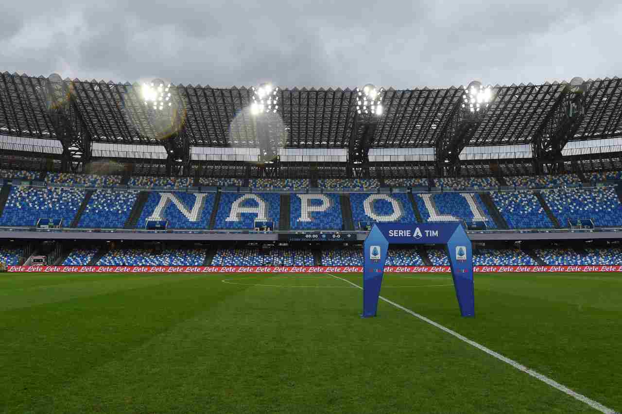 Lo stadio Diego Armando Maradona. Getty Images