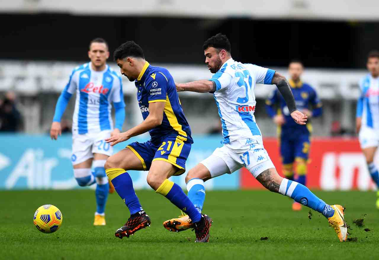 Verona-Napoli. Getty Images