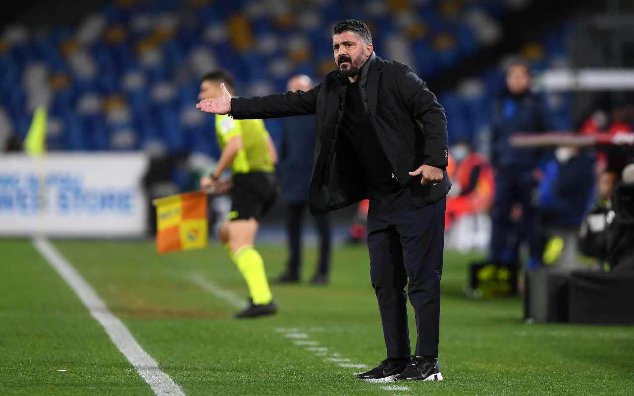 Gennaro Gattuso, allenatore del Napoli. Getty Images