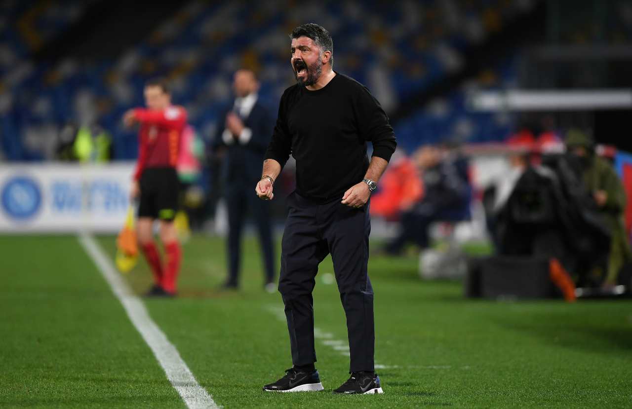 Gennaro Gattuso, allenatore del Napoli. Getty Images