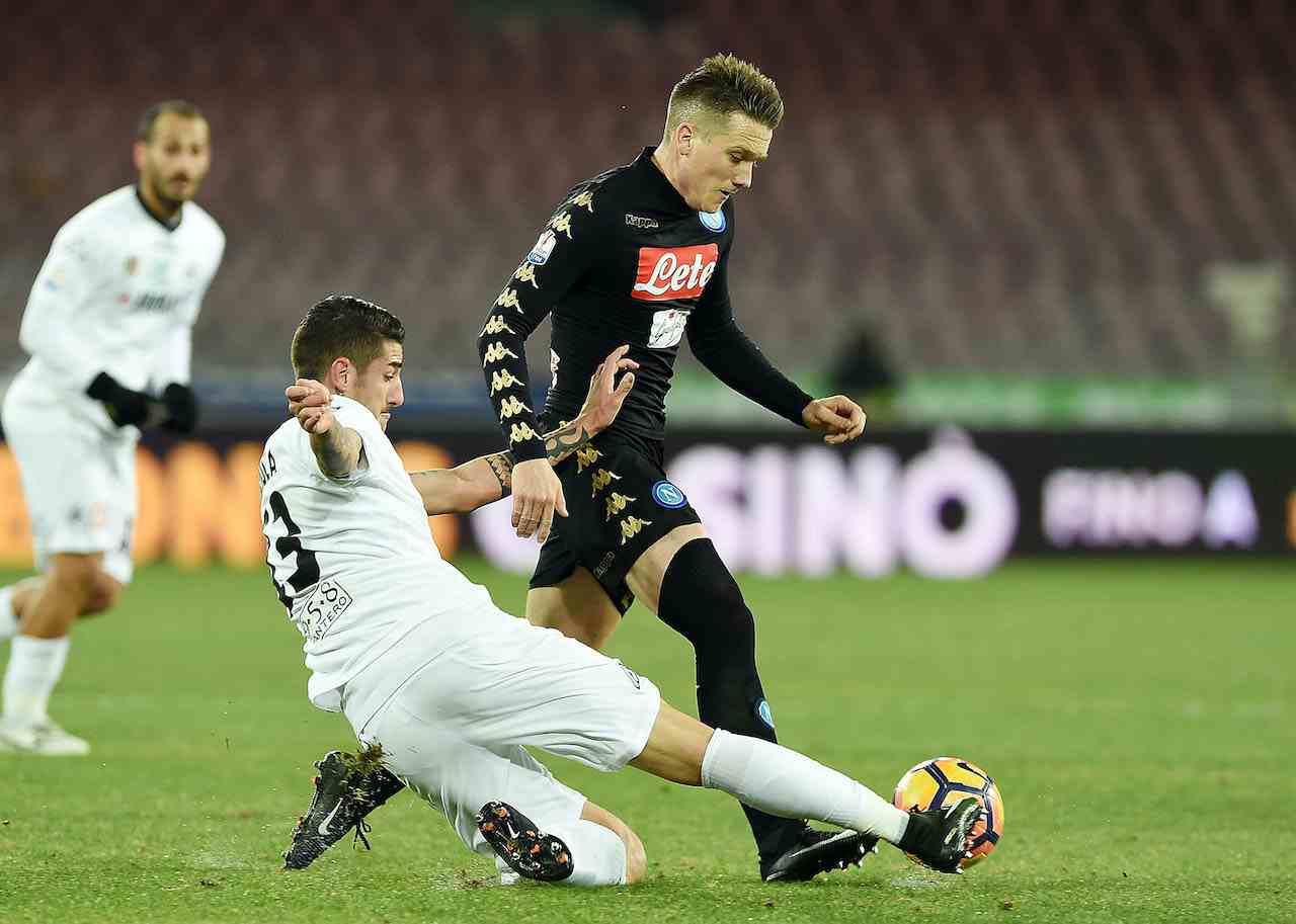 Napoli-Spezia. Getty Images