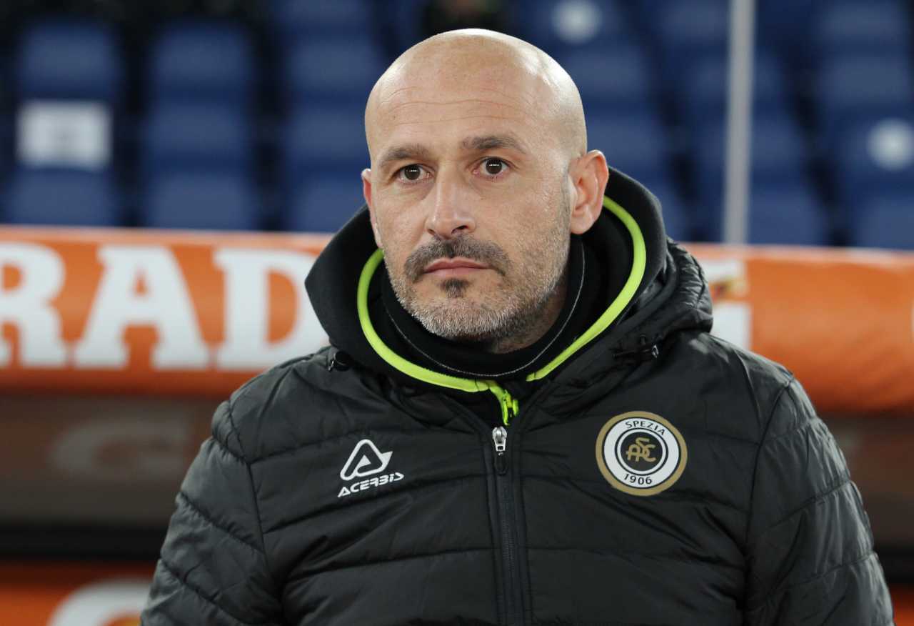 Vincenzo Italiano, allenatore dello Spezia. Getty Images