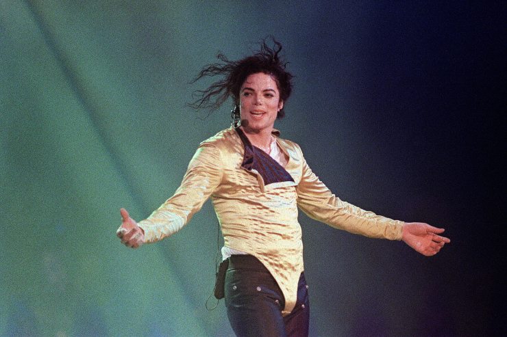 Michael Jackson sul palco