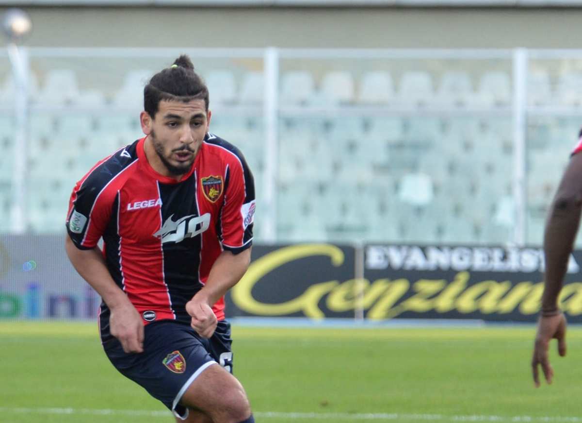 Mohamed Bahlouli durante la gara di Pescara