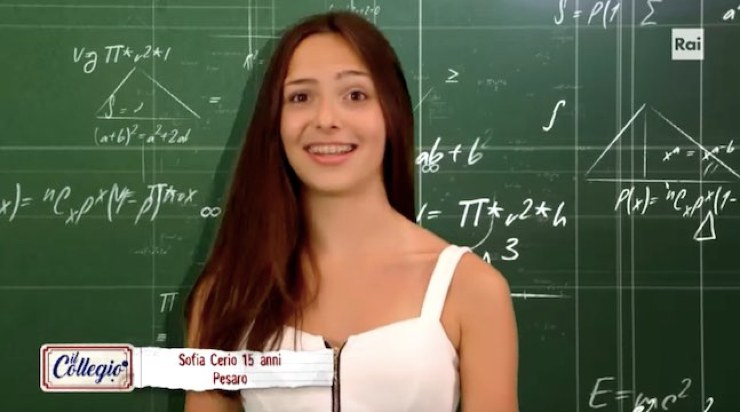 Sofia ne Il Collegio - meteoweek