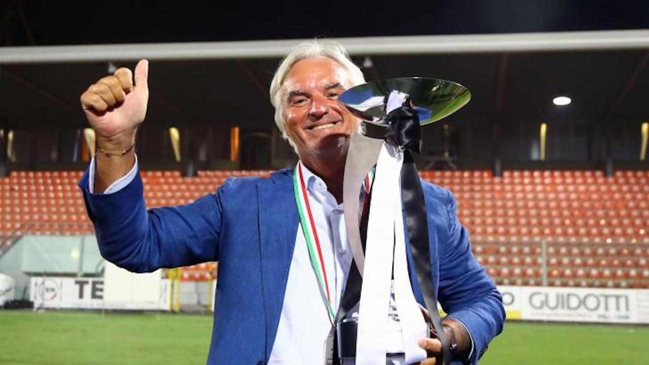 Stefano Chisoli, presidente Spezia. Twitter ufficiale Spezia