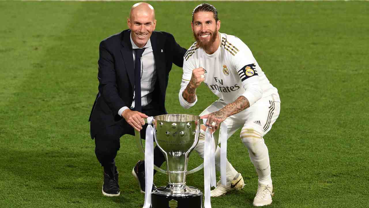 Zidane e Sergio Ramos