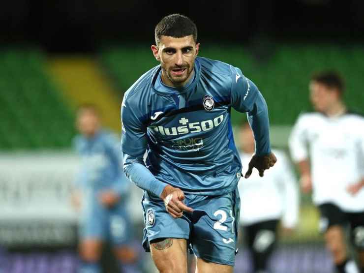 Atalanta, Cristiano Piccini torna in campo do 15 mesi di stop per la partita con lo Spezia, 21 novembre 2020 (foto Instagram @crispiccini)