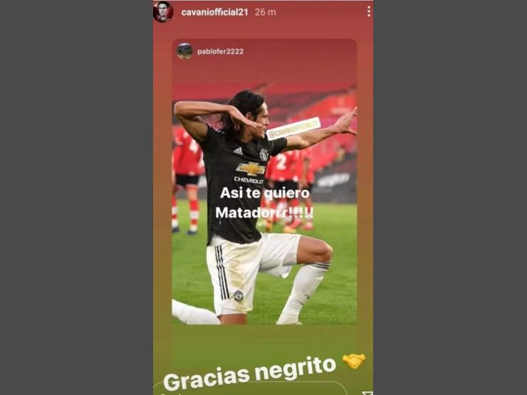 Cavani, ecco il commento "Gracias negrito" per cui ha avuto una sanzione