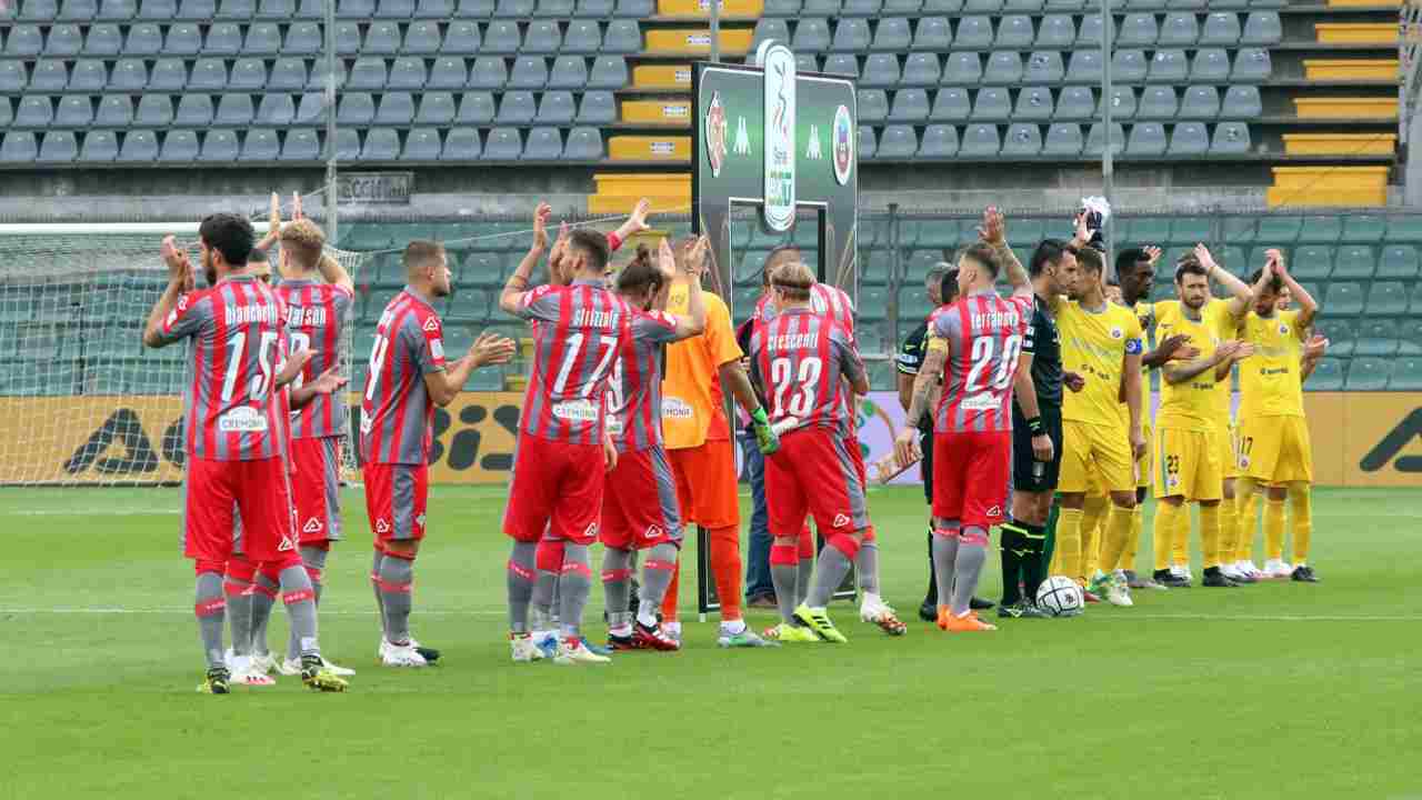 Cremonese e Cittadella in campo per la partita di Serie B del 27 settembre 2021 (foto © A.S. Cittadella 1973)