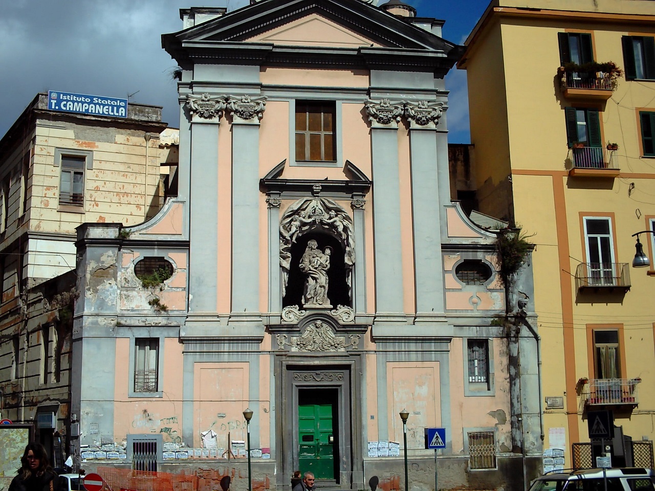 crollo chiesa del rosariello Napoli