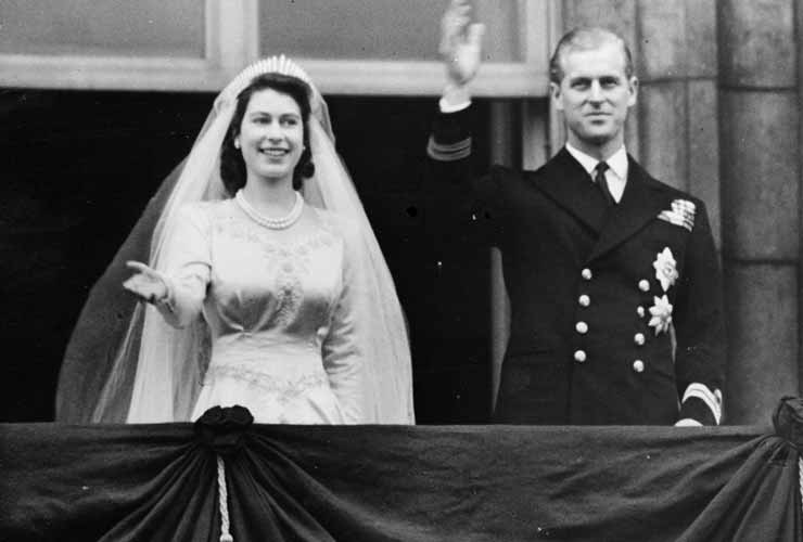 Principe Filippo e regina Elisabetta