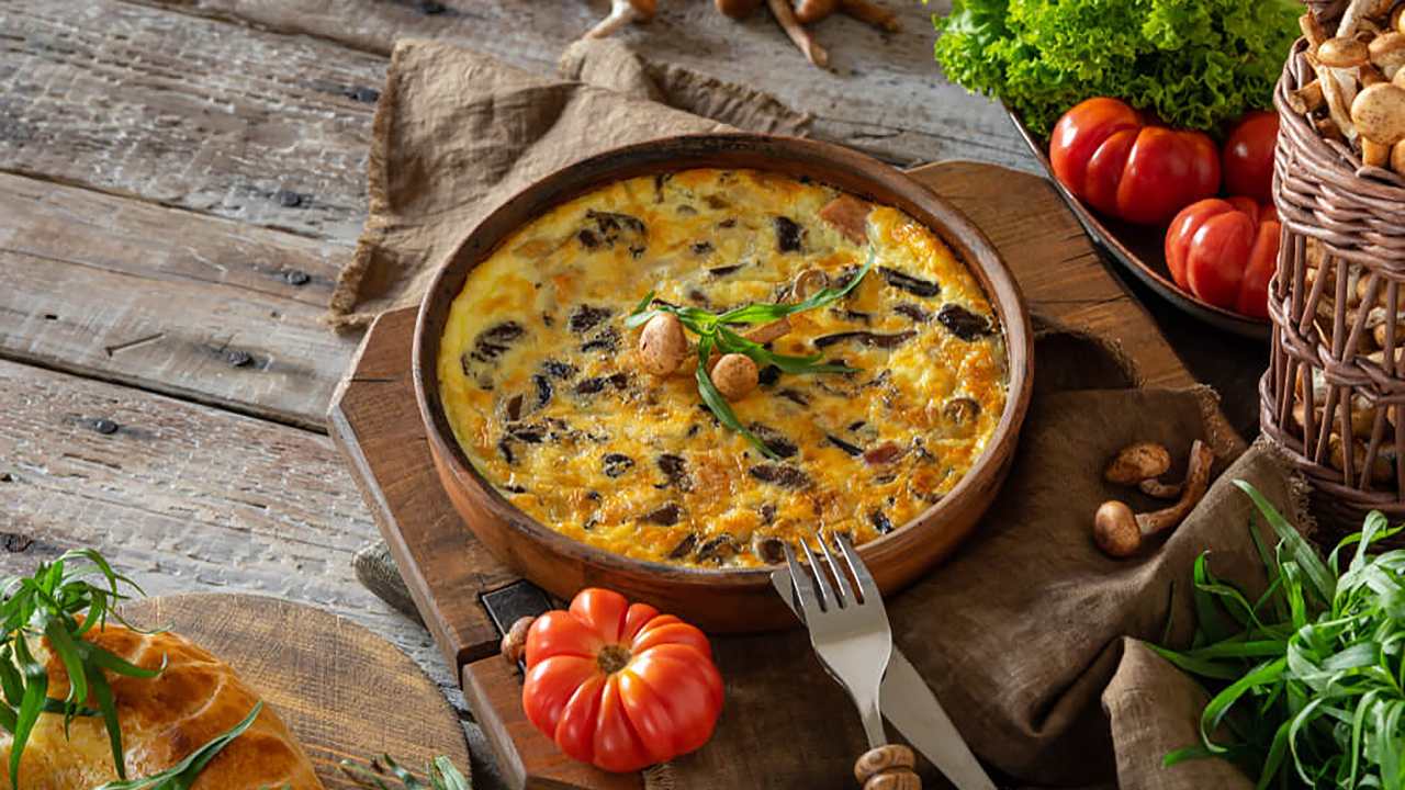 frittata di porri ricetta light veloce