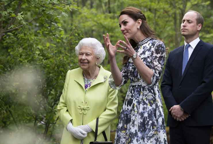 Kate Middleton e la regina