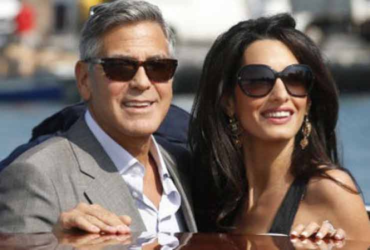 George Clooney e Amal