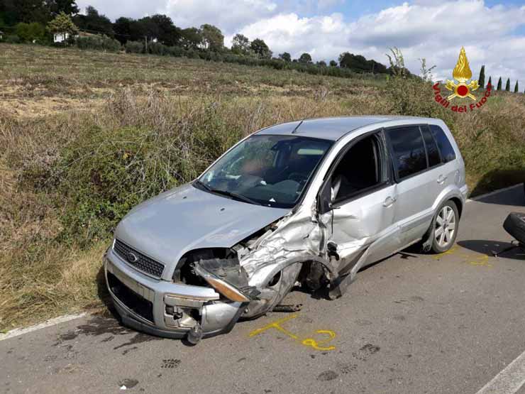 incidente auto brescia