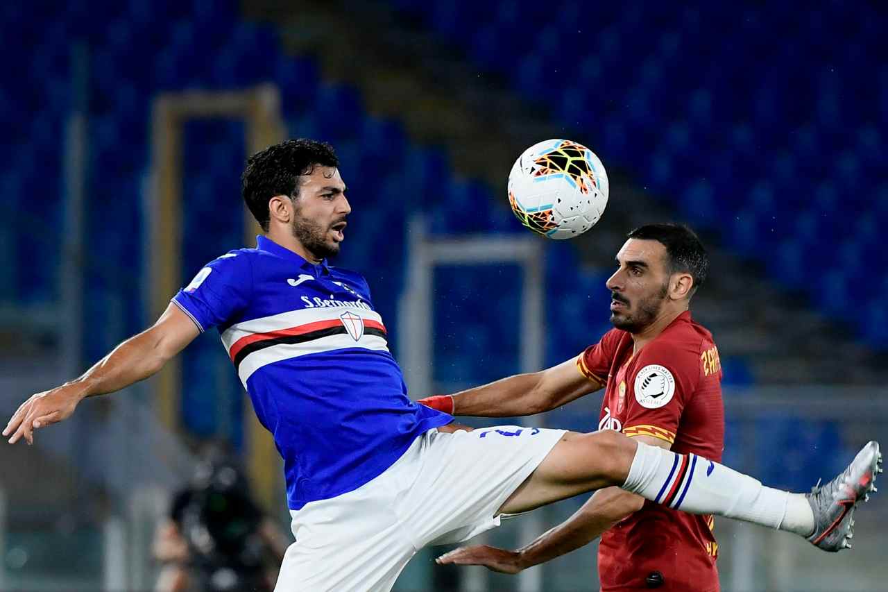 Roma-Sampdoria domani si affrontano