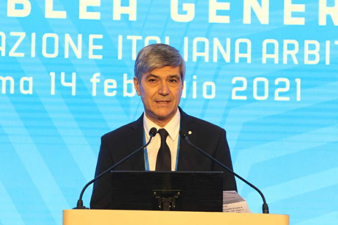 Alfredo Trentalange, neo presidente dell'Aia. Twitter Aia