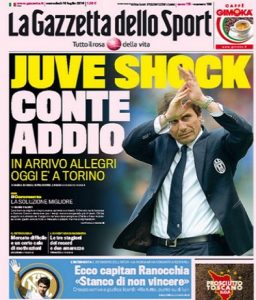 Era il 15 luglio 2014: rottura tra Conte e la Juve