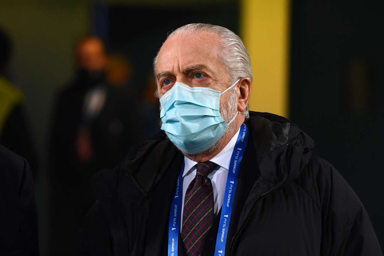 Aurelio De Laurentiis, presidente del Napoli. Getty Images