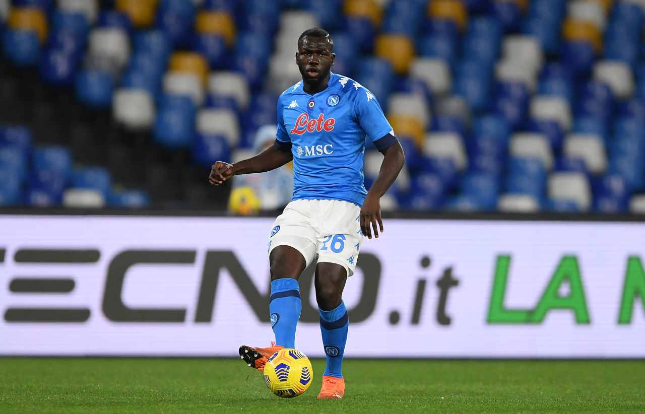 Kalidou Koulibaly, difensore del Napoli. Getty Images