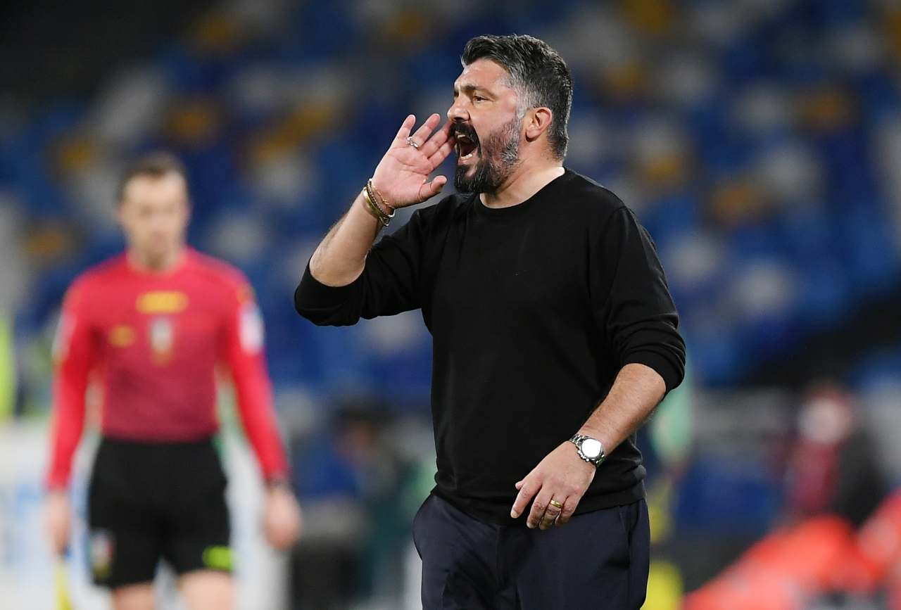 Gennaro Gattuso, allenatore del Napoli. Getty Images