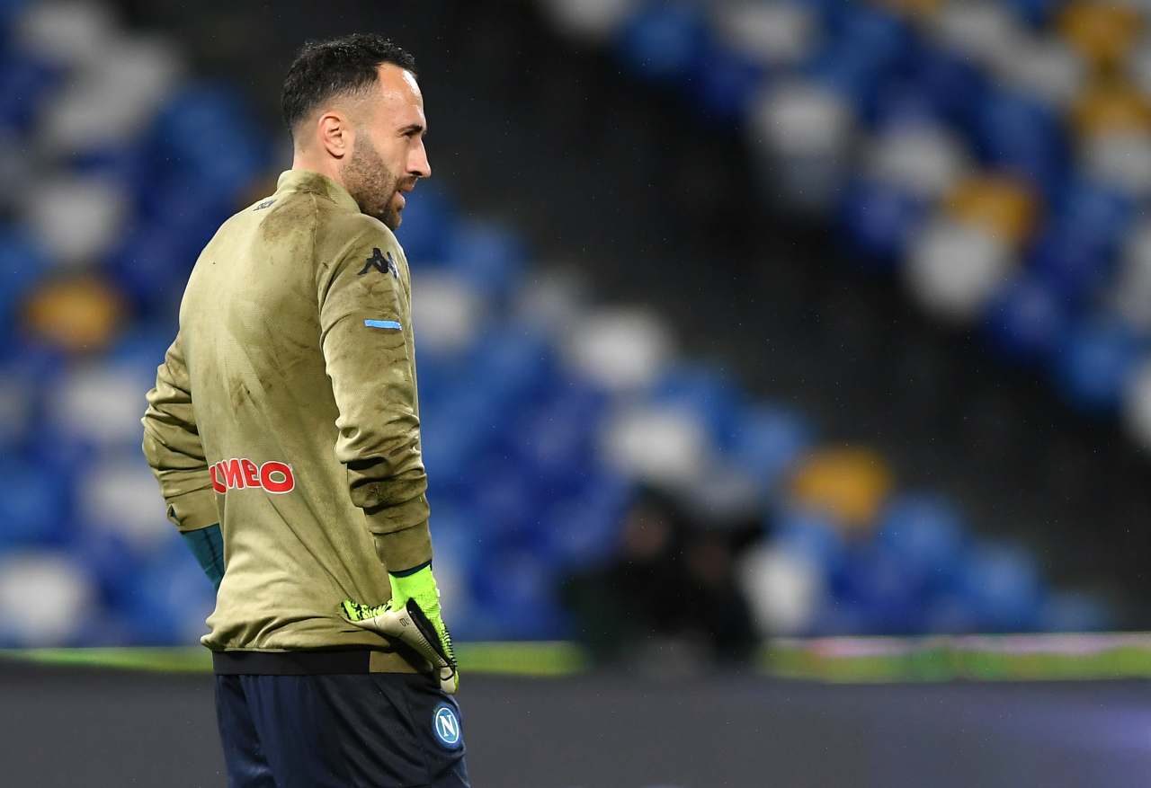 David Ospina, portiere del Napoli. Getty Images