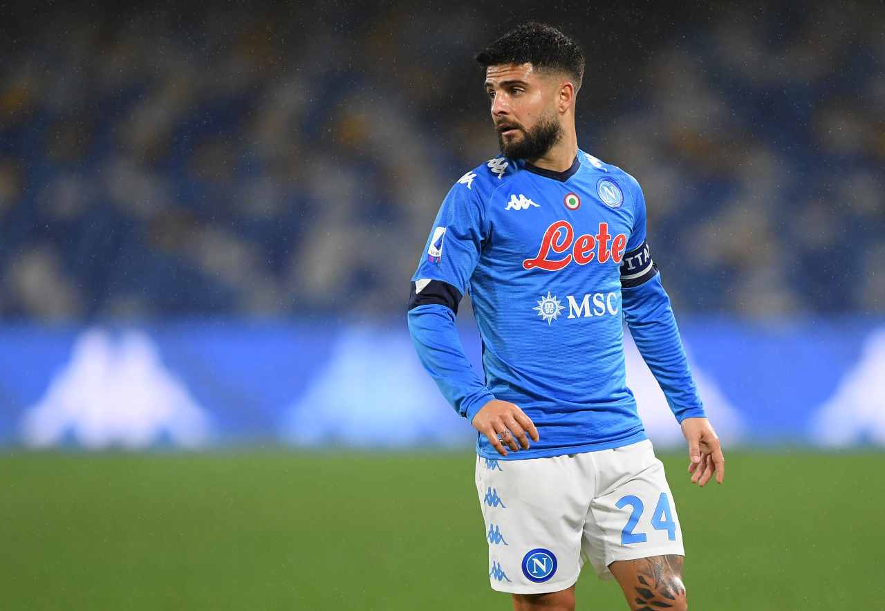 Lorenzo Insigne, attaccante del Napoli. Getty Images