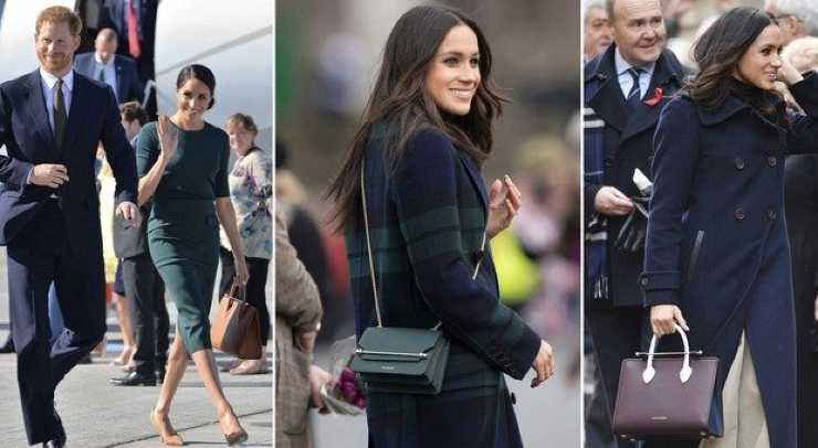 Meghan Markle e la borsa a tracolla - meteoweek