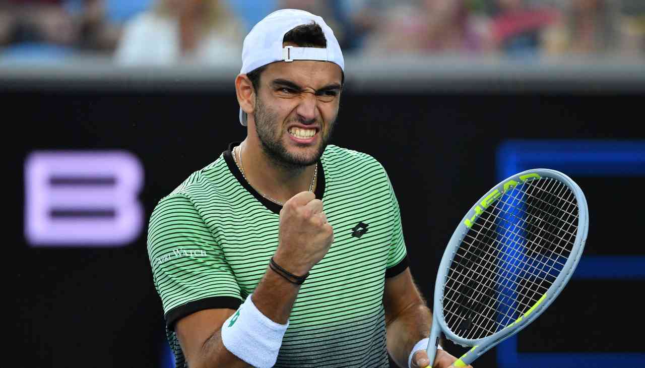 berrettini australian open