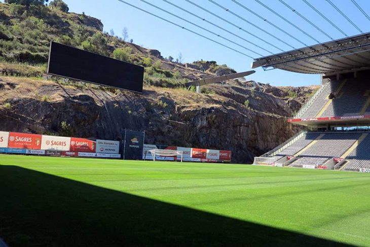 Lo stadio comunale di Braga