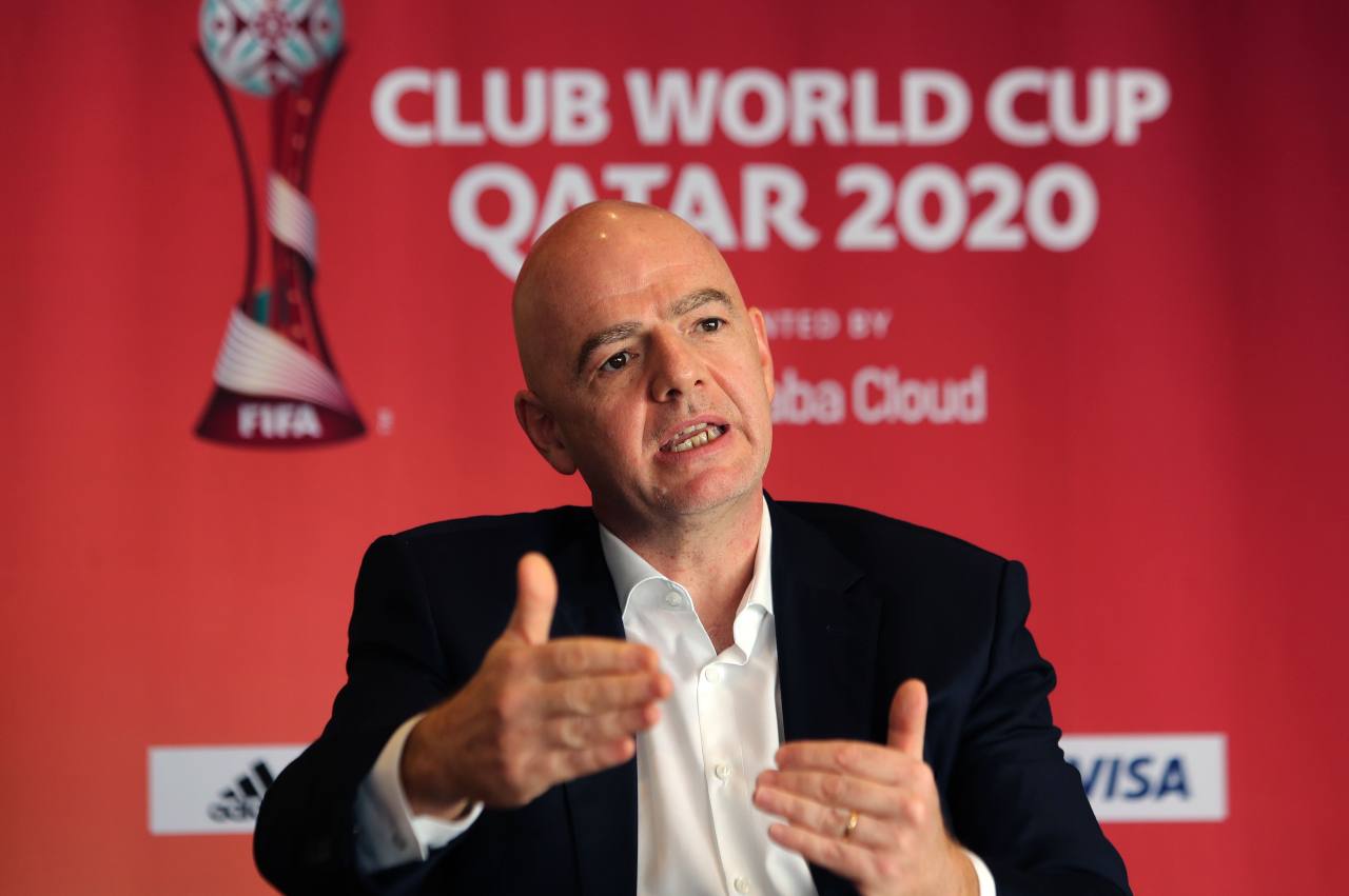 Gianni Infantino (Photo by KARIM JAAFAR/AFP via Getty Images)