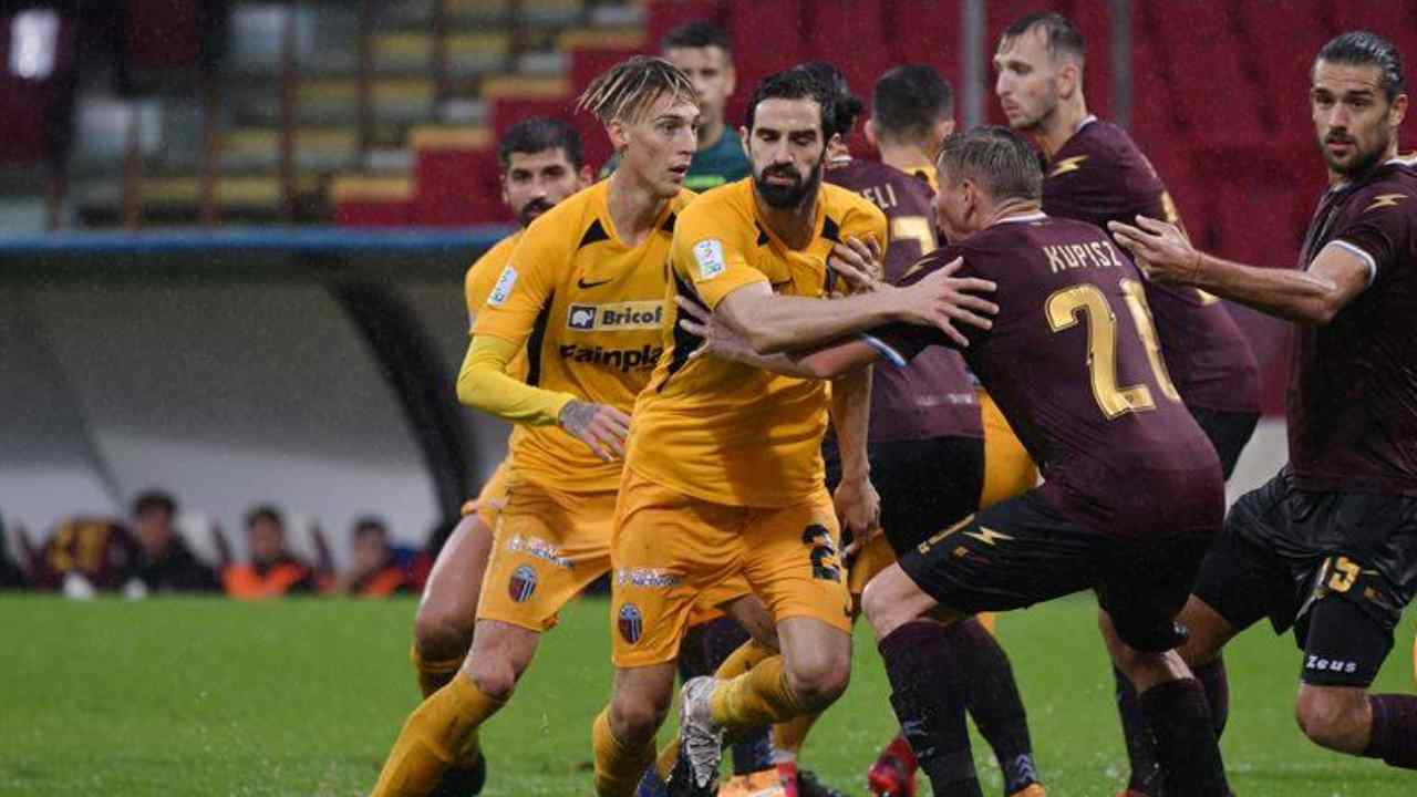 24 ottobre 2020: Salernitana-Ascoli, un momento della partita (foto © AscoliCalcio 1898)