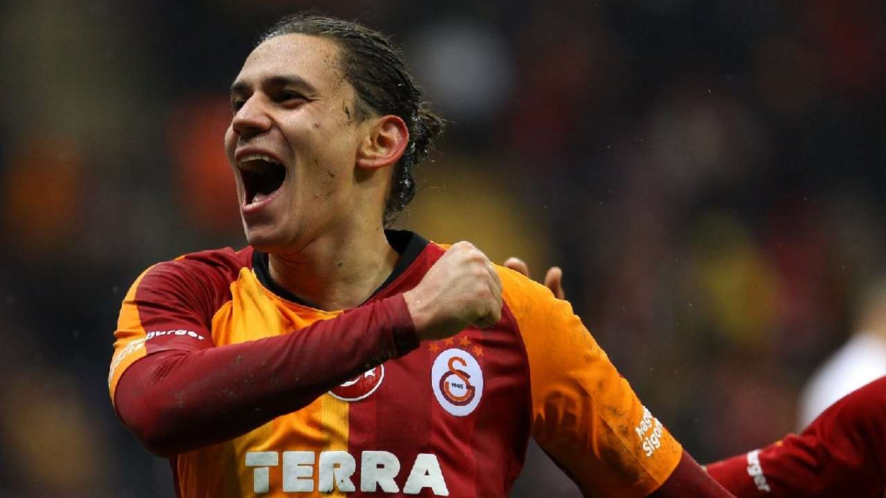 Galatasaray, il mediano Taylan Antalyali, anno 2019