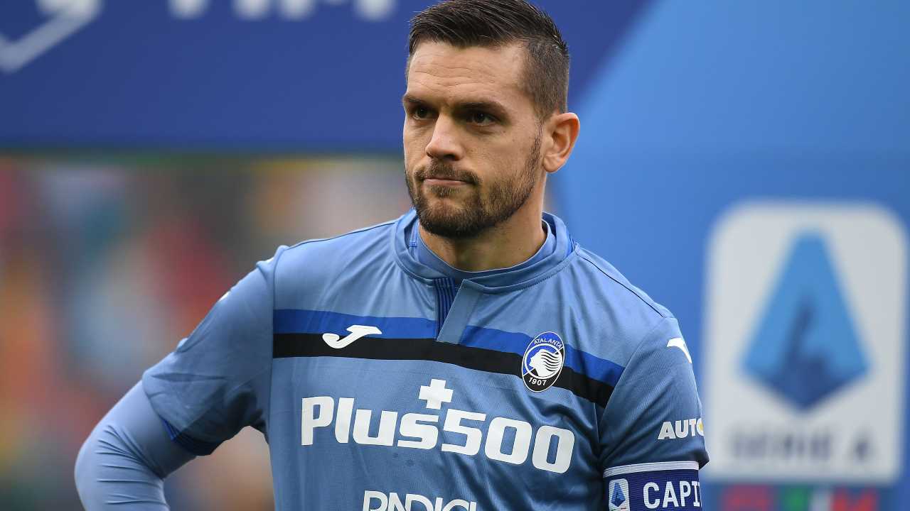 Atalanta, il capitano Rafael Toloi durante la partita con l'Udinese del 20 gennaio 2021 (foto di Alessandro Sabattini/Getty Images)