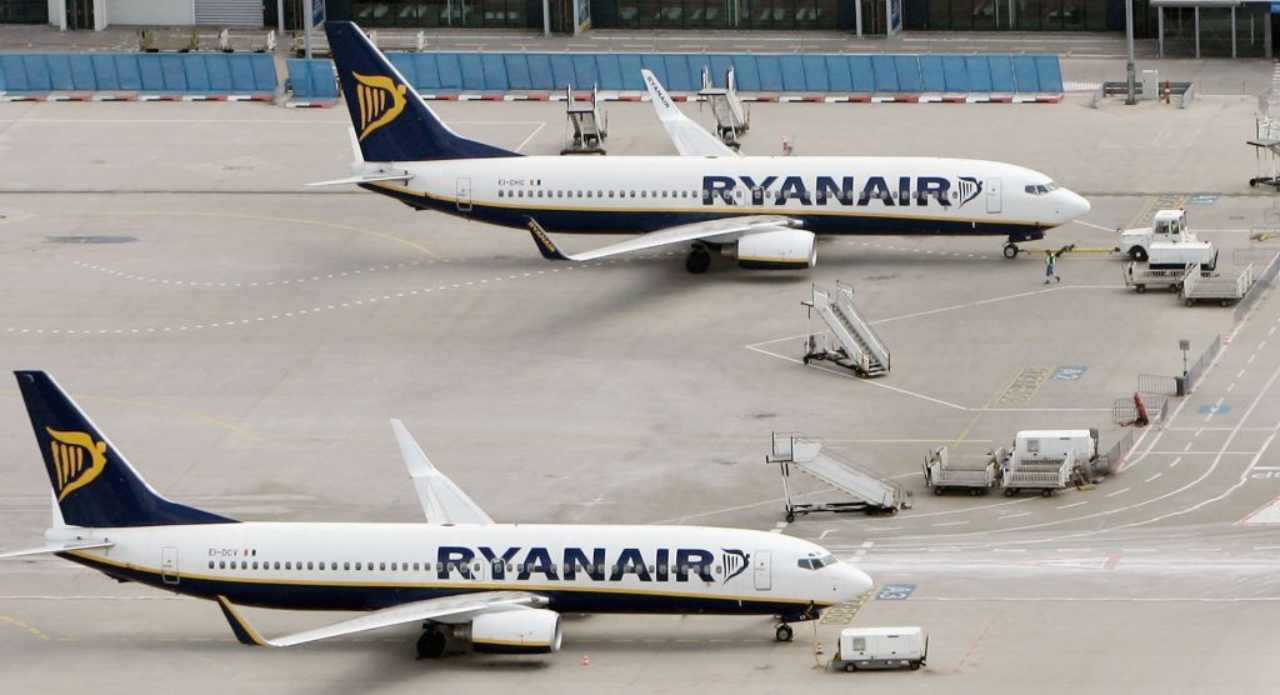 atterraggio di emergenza ryanair