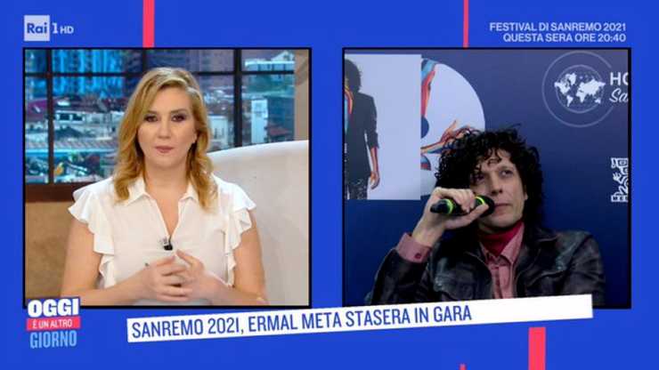 Serena Bortone ed Ermal Meta - meteoweek