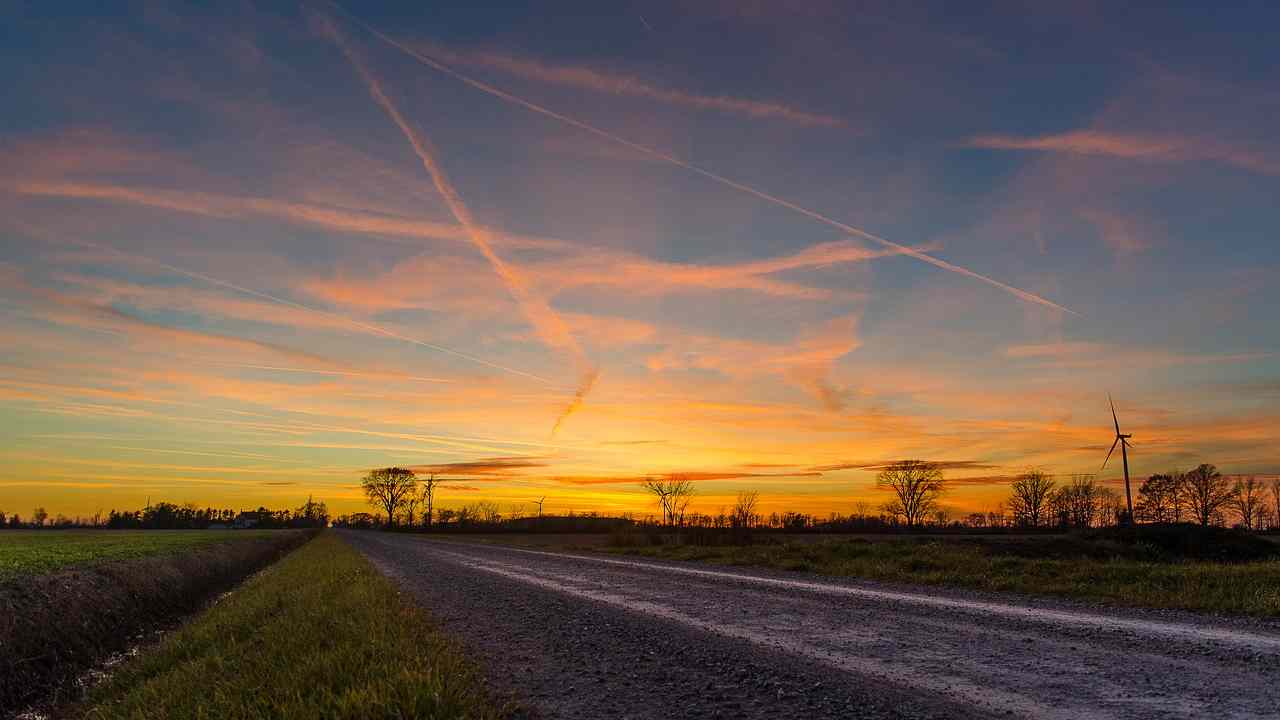 Strada tracciata dal Padre