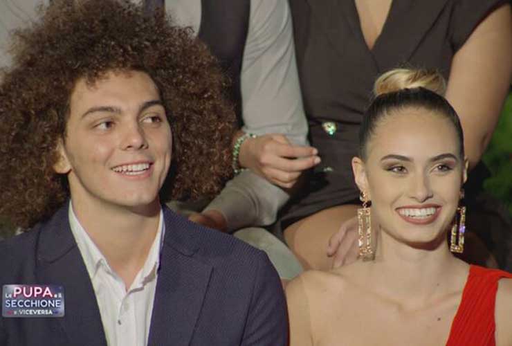 Alessio Guidi e Stephanie de La Pupa e il Secchione