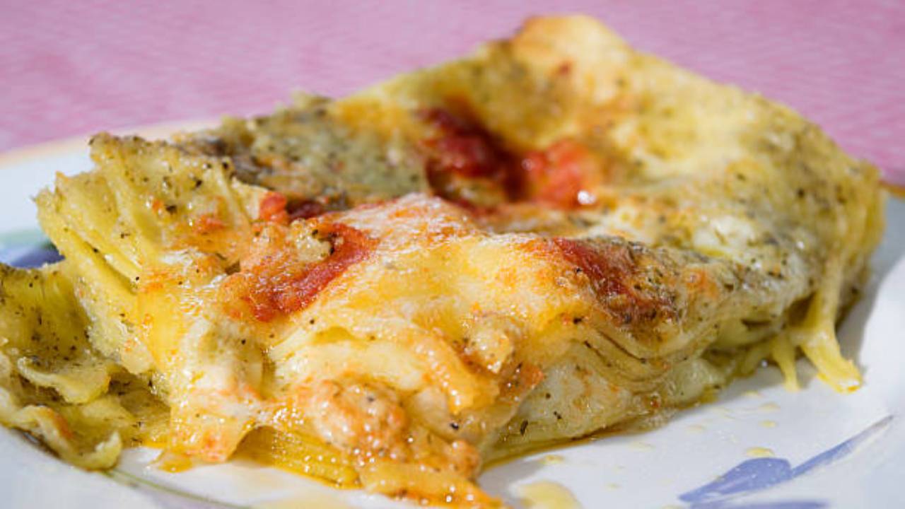 lasagne al pesto la ricetta